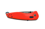 Couteau pliant SOG Aegis AT SGAEGISATRIN manche en nylon/fibres de verre rouge 12,7cm