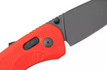 Couteau pliant SOG Aegis AT SGAEGISATRIN manche en nylon/fibres de verre rouge 12,7cm