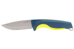 Couteau SOG Aegis FX SGAEGISFXINJA lame 9,3cm manche en nylon/fibres de verre bleu/jaune