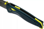 Couteau pliant SOG Aegis AT SGAEINAC manche en nylon/fibres de verre bleu 12,7cm
