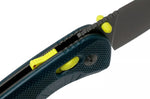 Couteau pliant SOG Aegis AT SGAEINAC manche en nylon/fibres de verre bleu 12,7cm