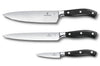 Coffret de 3 couteaux de cuisine forgés Victorinox Grand Maître
