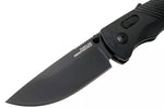 Couteau pliant SOG Flash At Blackout SGFLASHBK manche en nylon/fibres de verre noir 11,6cm