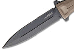 Couteau SOG Pentagon FX SGPENTFXFDE lame 7,6cm manche en G10 désert avec étui