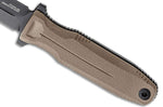 Couteau SOG Pentagon FX SGPENTFXFDE lame 7,6cm manche en G10 désert avec étui