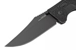 Couteau pliant SOG Trident AT SGTRIDBK manche en nylon/fibres de verre 13,5cm noir