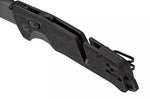 Couteau pliant SOG Trident AT SGTRIDBK manche en nylon/fibres de verre 13,5cm noir