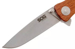 Couteau pliant SOG Twitch II SGTWI17 manche en bois naturel 9cm