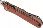 Couteau pliant SOG Twitch II SGTWI17 manche en bois naturel 9cm