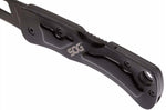 Couteau pliant SOG Centi II SGCE1012 manche en acier 7,4cm noir