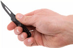 Couteau pliant SOG Centi II SGCE1012 manche en acier 7,4cm noir