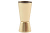 Doseur à cocktail Point Virgule 20ml / 50ml en inox revêtement doré