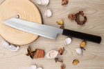 Couteau kiritsuke japonais artisanal Kagekiyo Suri Urushi 21cm