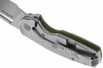 Couteau pliant SOG STOUT FLK SGSTOUTGR manche en acier inox/G10 olive 9,6cm