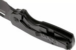 Couteau pliant SOG STOUT FLK SGSTOUTBK manche en acier inox/G10 noir 9,6cm