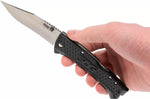 Couteau pliant SOG Traction SGTD1011 manche en nylon/fibres de verre noir antidérapant 11,4cm