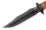 Couteau SOG Super Bowie SGSB1TL lame 19cm manche en cuir + étui en cuir