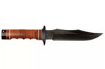 Couteau SOG Super Bowie SGSB1TL lame 19cm manche en cuir + étui en cuir