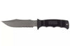 Couteau SOG Seal Pup SGM37N lame semi-dentée 12cm manche en nylon/fibres de verre noir + étui