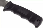 Couteau SOG Seal Pup SGM37N lame semi-dentée 12cm manche en nylon/fibres de verre noir + étui