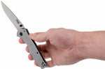 Couteau pliant SOG Flash FL SGFLASH manche en acier inoxydable 11,4cm