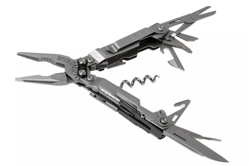 Pince multifonction SOG Powerlitre SGPL1001 17 pièces manche en acier 12,7cm