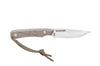 Couteau Wildsteer Troll TRO0115 lame 8,5cm manche tactiprène coyote + étui en Kydex