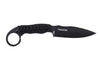 Couteau Wildsteer Talim TAL3113 lame noire 9,7cm manche paracorde noire + étui Kydex