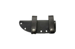 Couteau Wildsteer Talim TAL3113 lame noire 9,7cm manche paracorde noire + étui Kydex