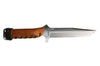 Couteau de chasse Wildsteer X Wild XW0101 lame 16cm manche cuir gold + étui en cuir