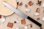Couteau yanagiba japonais artisanal Kagekiyo Suri Urushi 21cm