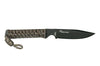 Couteau Wildsteer Wild Tech4 WT43111 lame noire 9cm manche paracorde Désert Camo + étui en POM