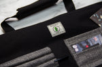 Trousse vide noire 8 emplacements en bouteille recyclée Messermeister Preservation