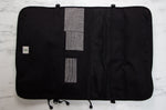 Trousse vide noire 12 emplacements en bouteille recyclée Messermeister Preservation