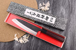 Couteau santoku japonais artisanal Nao Yamamoto Damas AS brut de forge 16,5cm