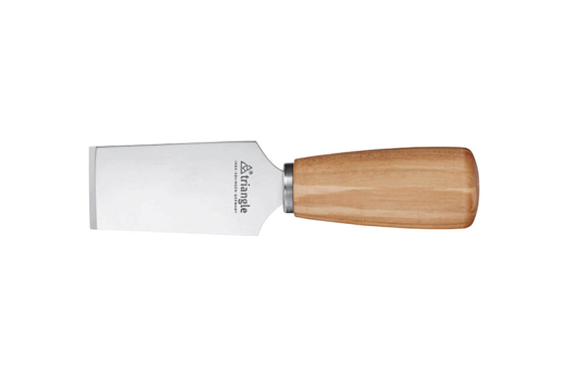 Couteau à parmesan droit Triangle manche en prunier