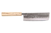 Couteau nakiri japonais artisanal Wusaki Nakata Erable BS2 16,5cm manche érable