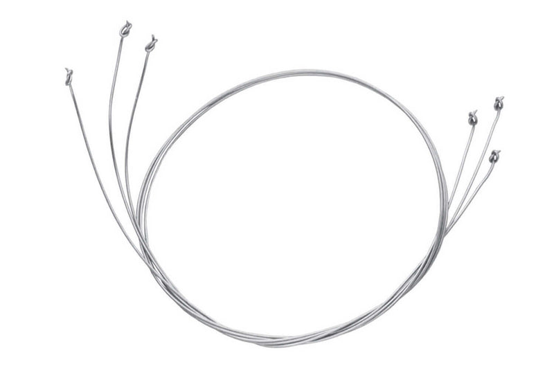 Set 3 fils Triangle pour lyre en acier inox 13cm