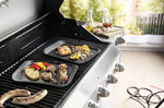 Plaque de cuisson dual grill Risoli Bizona en aluminium 30x22cm