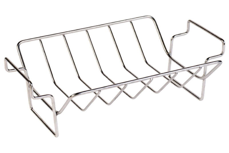 Rack de rôtisserie en V pour barbecues Big Green Egg Large, XLarge et 2XLarge