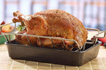 Rack de rôtisserie en V pour barbecues Big Green Egg Small et Medium