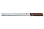 Couteau jambon / saumon Victorinox - lame alvéolée 30 cm - manche érable