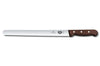 Couteau à jambon Victorinox - lame dentée 30 cm - manche érable
