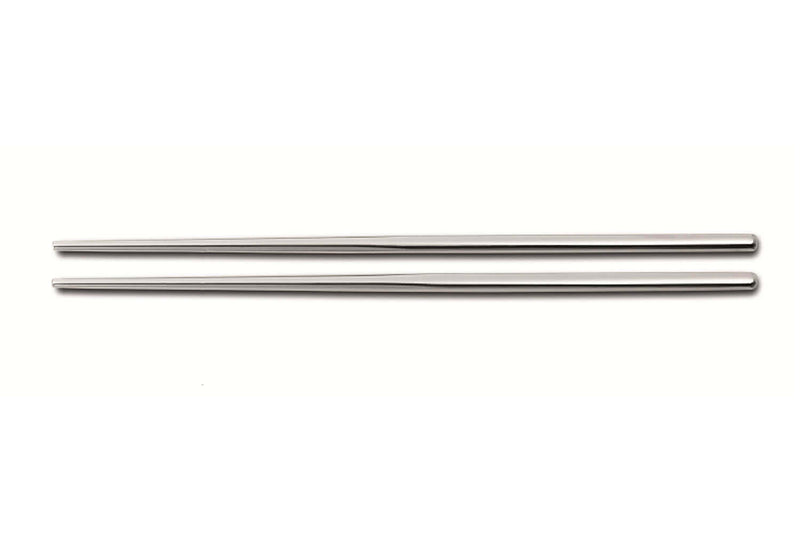 Paire de baguettes chinoises Comas en acier inox 23cm