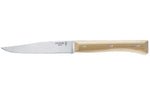 Coffret 4 couteaux de table Opinel Facette manche frêne lame 11cm inox lisse