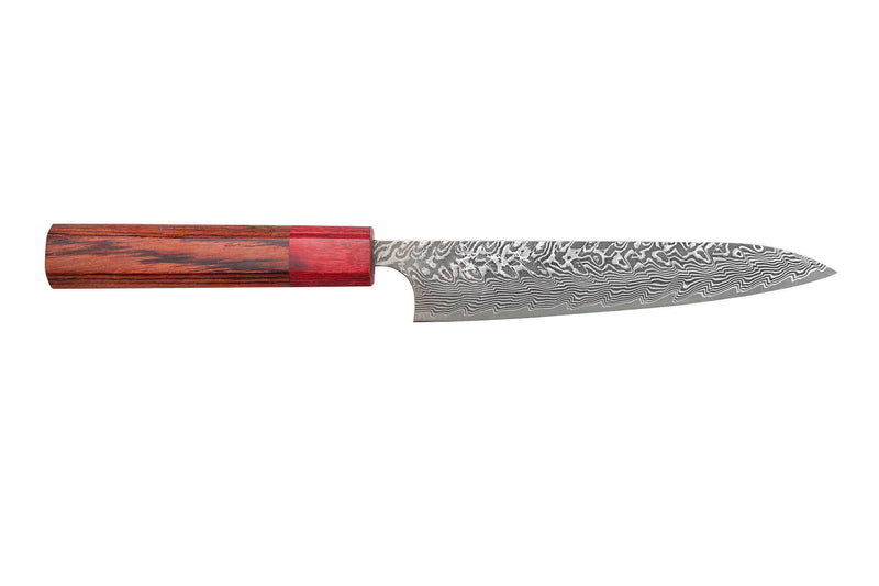 Couteau universel japonais artisanal Yoshimi Kato 15cm SG2 Damascus