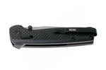 Couteau pliant SOG Terminus XR SGTM1025 manche G10/carbone 10,8cm noir