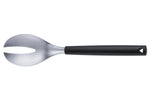 Set 2 couverts à salade Triangle en inox brossé et manche en polypropylène