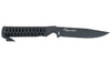 Couteau Wildsteer Wild Tech4 XL WT4XL3113 lame noire 11,5cm manche paracorde noire + étui en POM