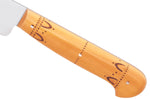 Couteau à découper manche buis Nontron lame 20cm